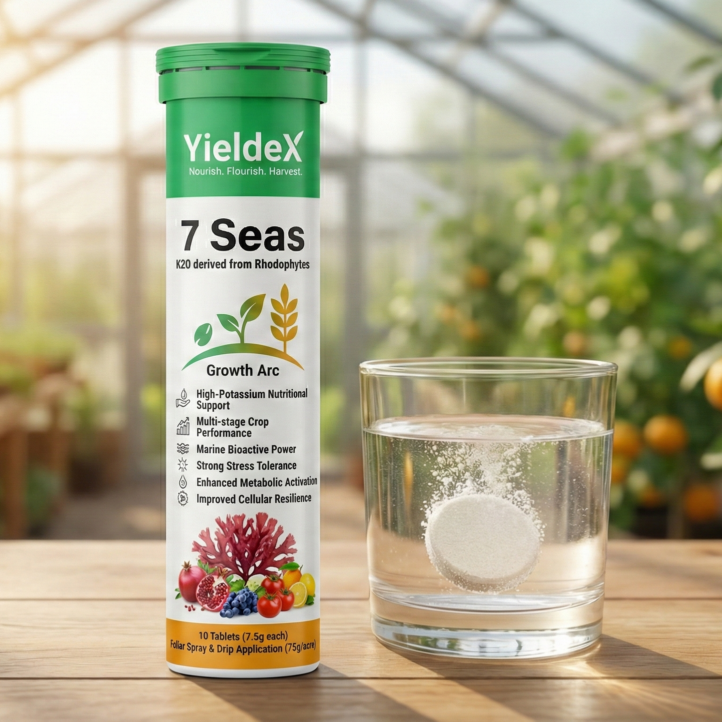 7 Seas Patented Effervescent Biostimulant Tablets