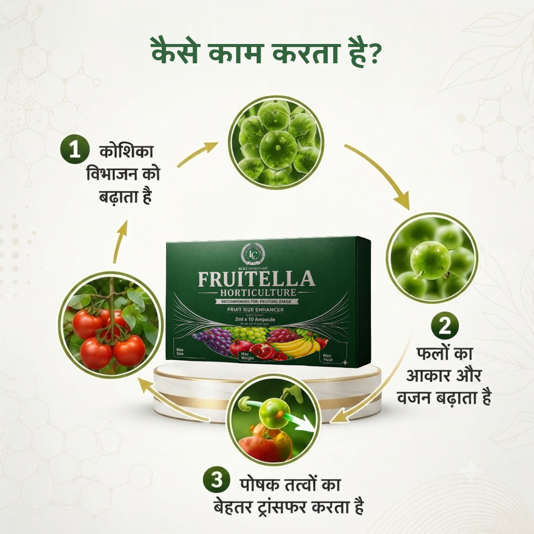 Fruitella Hort | Cytokinin (Zea mays kernel) 0.2% | Biostimulant | Grapes, Watermelon, Pomegranate