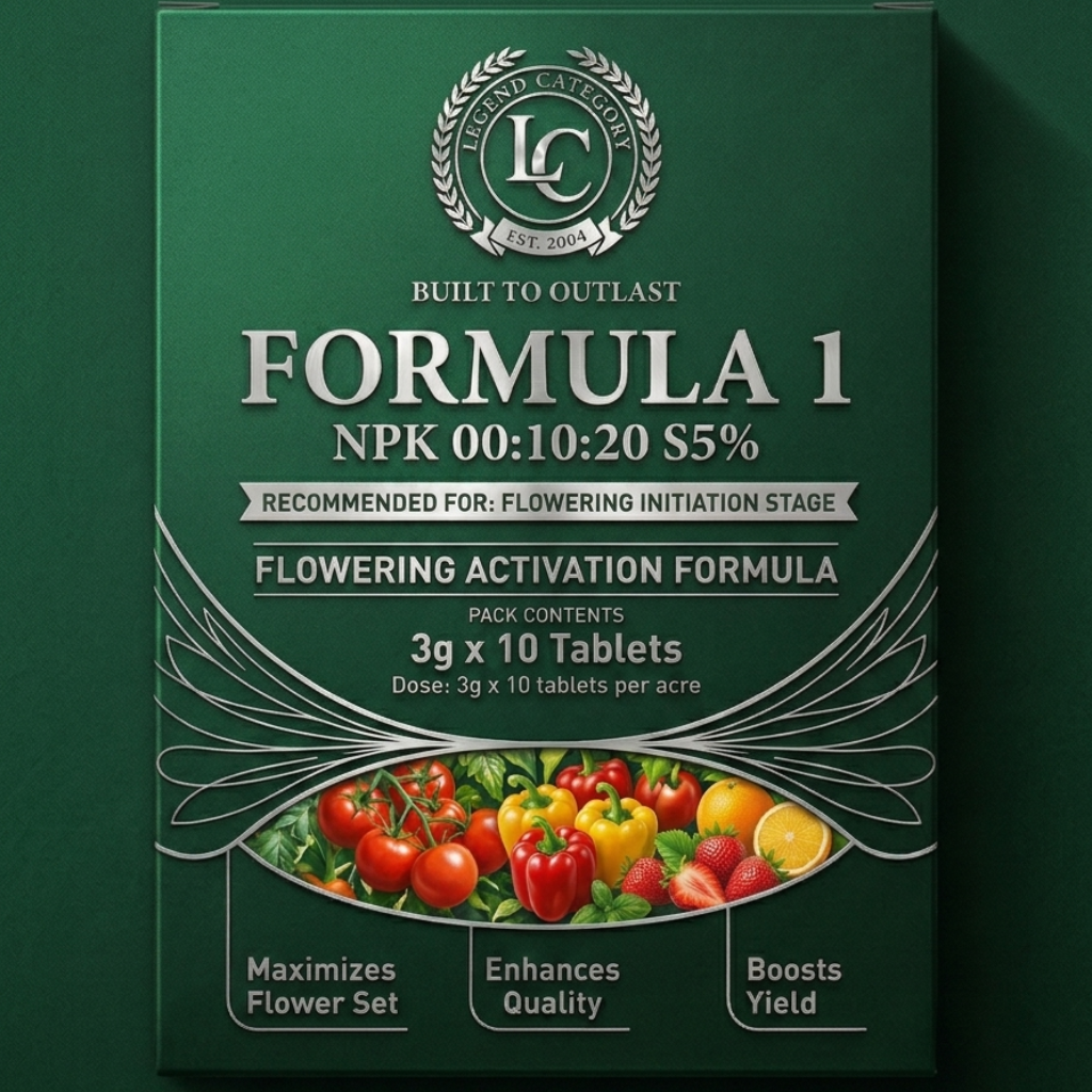 Formula 1 Patented Flowering Stimulant Tablets