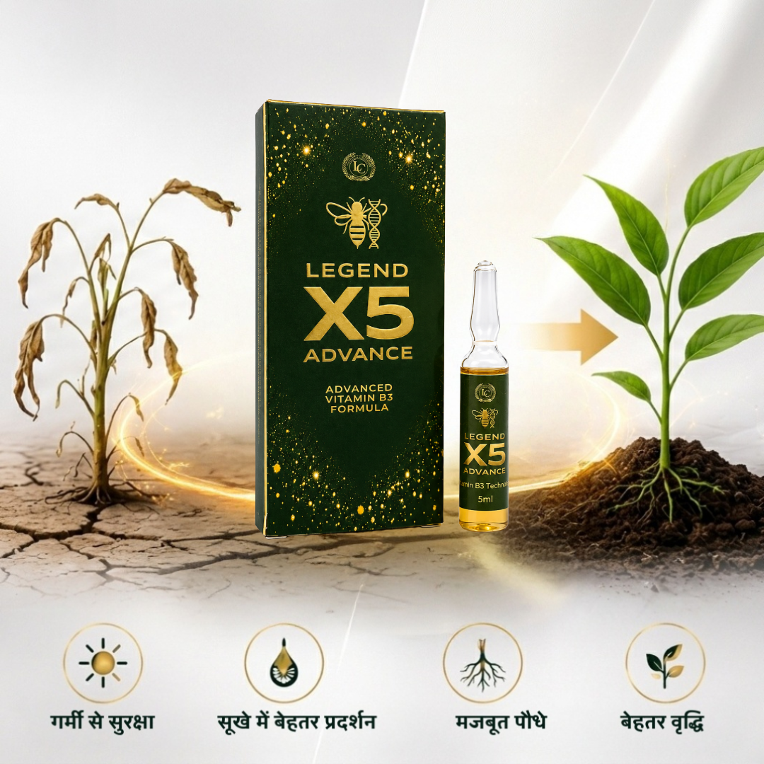 X5 एडवांस | विटामिन बी3 (निकोटिनामाइड) 3.25% | बायोस्टिमुलेंट | सभी सब्जियों के लिए उपयुक्त