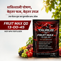FRUIT MAX QD 13-00-45 | High Potassium Water-Soluble NPK Fertilizer | Fruit Development & Ripening