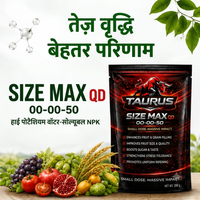 SIZE MAX QD 00-00-50 | High Potassium Water-Soluble NPK Fertilizer | Fruit, Grain Size & Quality Enhancer