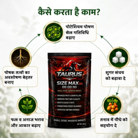 SIZE MAX QD 00-00-50 | High Potassium Water-Soluble NPK Fertilizer | Fruit, Grain Size & Quality Enhancer