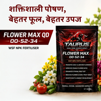 FLOWER MAX QD 00-52-34 | High Phosphorus & Potassium Water-Soluble NPK Fertilizer | Flowering & Fruit Set Booster